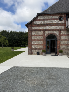 Entrée Domaine du Clos de la Sansonnette à Bosville en Normandie