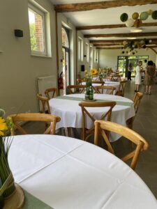 Salle de réception - Domaine du Clos de la Sansonnette à Bosville en Normandie